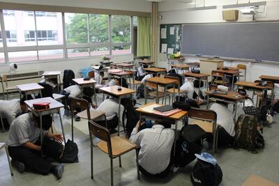 加美農　防災訓練