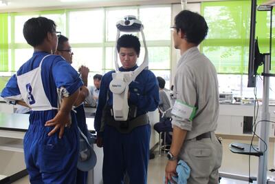 加美農　平板測量